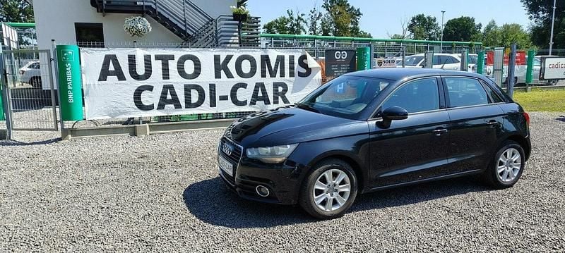 Czarny (metalik) Używany 2012 Audi A1 Sportback Hatchback | 28 500 zł - Obraz 1/4