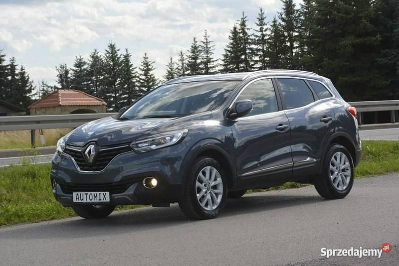 Niebieski jasny (metalik) Używany 2017 Renault Kadjar SUV | 47 300 zł (Uczciwa cena) - Obraz 1/4