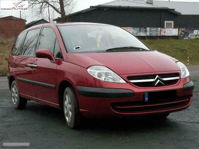 Używany Citroën C8 110 KM (80 kW) 2003 Czerwony ciemny (metalik) Minivan