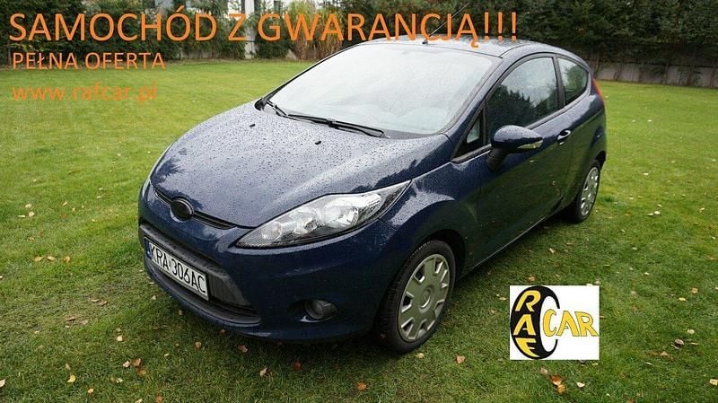Granatowy Używany 2010 Ford Fiesta Hatchback | 12 999 zł (Uczciwa cena) - Obraz 1/4