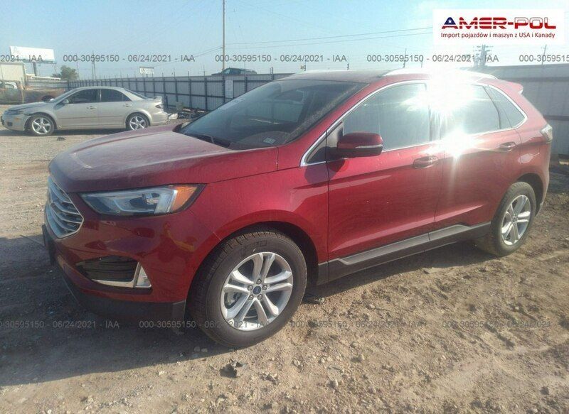 Czerwony Używany 2020 Ford Edge SEL SUV | 108 000 zł - Obraz 1/4