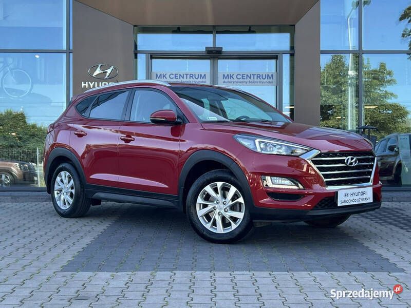 Czerwony Używany 2020 Hyundai Tucson Comfort SUV | 89 900 zł (Uczciwa cena) - Obraz 1/4