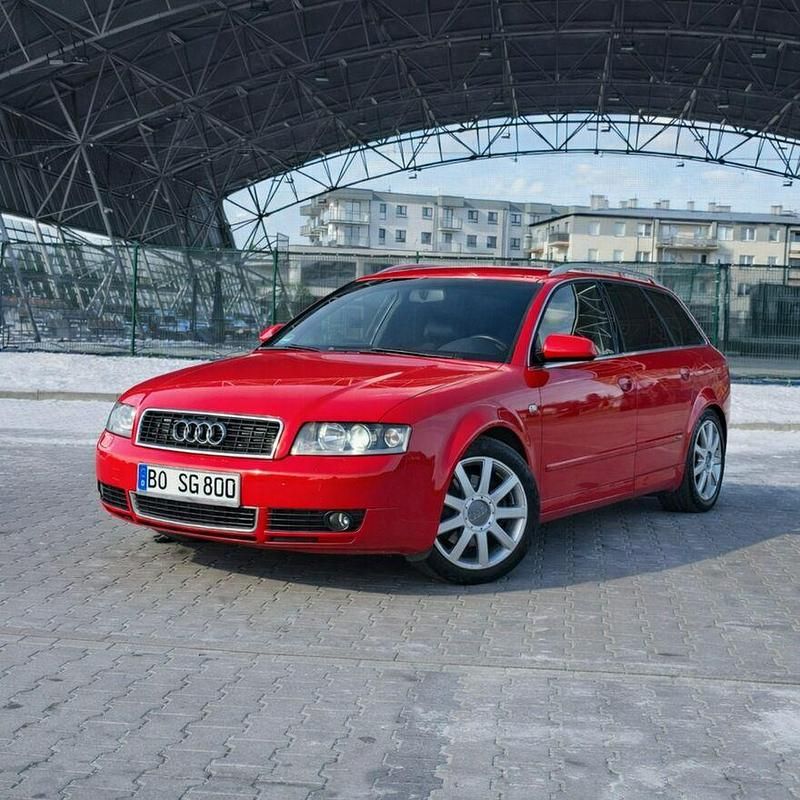 Używany Audi A4 S-Line 2003 Czerwony Kombi