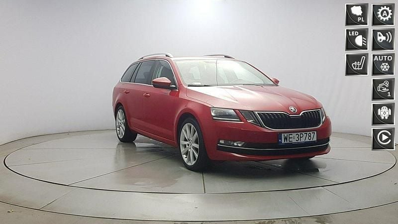 Używany Skoda Octavia 150 KM (110 kW) 2018 Czerwony Kombi