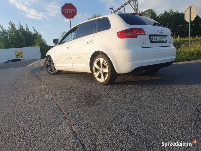 Biały Używany 2008 Audi A3 Sportback Hatchback | 28 900 zł (Drogi) - Obraz 1/4
