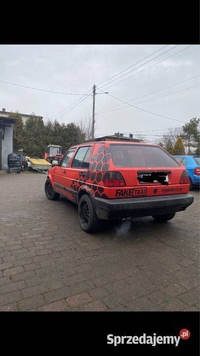 Używany VW Golf II 1989 Czerwony Hatchback