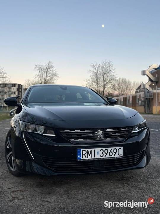 Czarny Używany 2019 Peugeot 508 Sedan/Limuzyna | 72 600 zł (Dość drogi) - Obraz 1/4