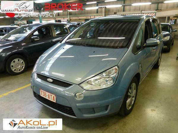 Niebieski Używany 2009 Ford S-MAX S Minivan | 39 800 zł - Obraz 1/4