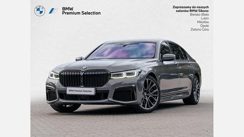 Bernina grey amber effect metallic metalizowany Używany 2022 BMW 740L Comfort Edition Sedan/Limuzyna | 279 900 zł - Obraz 1/3
