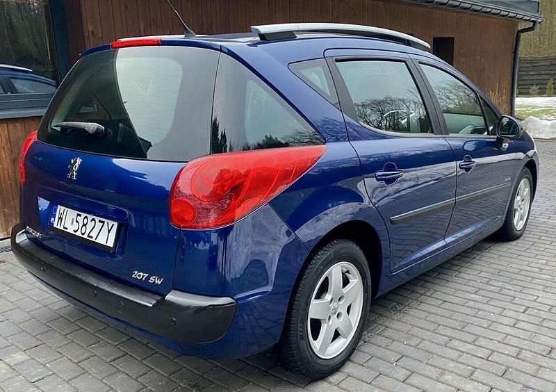 Używany Peugeot 207 2011 Niebieski Kombi