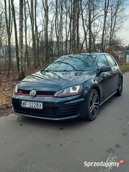 Szary Używany 2017 VW Golf VII GTI Hatchback | 65 999 zł (Dobra cena) - Obraz 1/4