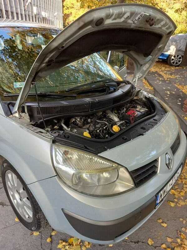 Szary Używany 2004 Renault Grand Scénic II Minivan | 7500 zł (Drogi) - Obraz 1/4