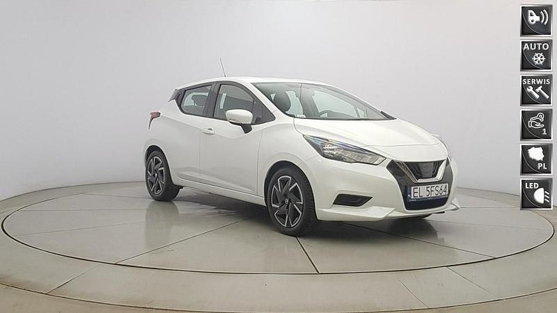 Biały Używany 2022 Nissan Micra Hatchback | 51 850 zł (Uczciwa cena) - Obraz 1/4