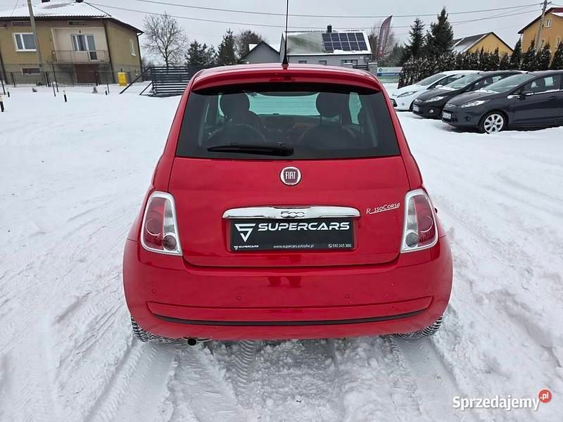 Używany Fiat 500 2010 Czerwony Hatchback