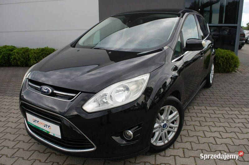 Czarny Używany 2012 Ford C-MAX Minivan | 21 900 zł - Obraz 1/4