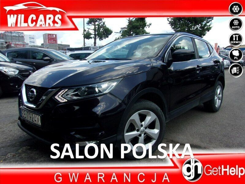 Czarny (metalik) Używany 2018 Nissan Qashqai SUV | 48 000 zł (Super Cena) - Obraz 1/4