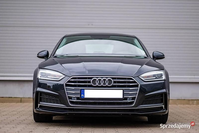 Szary Używany 2018 Audi A5 Coupe | 89 900 zł (Dobra cena) - Obraz 1/4