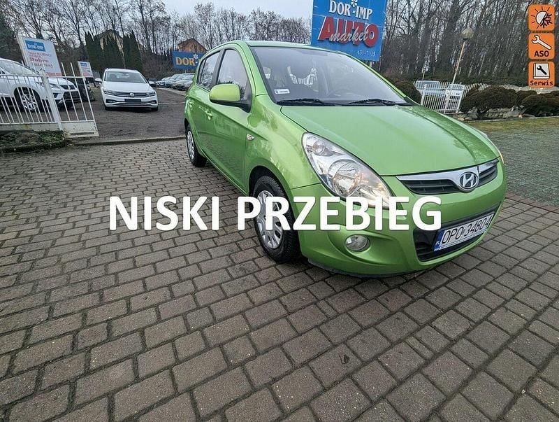 Zielony Używany 2010 Hyundai i20 Hatchback | 14 900 zł (Dobra cena) - Obraz 1/4