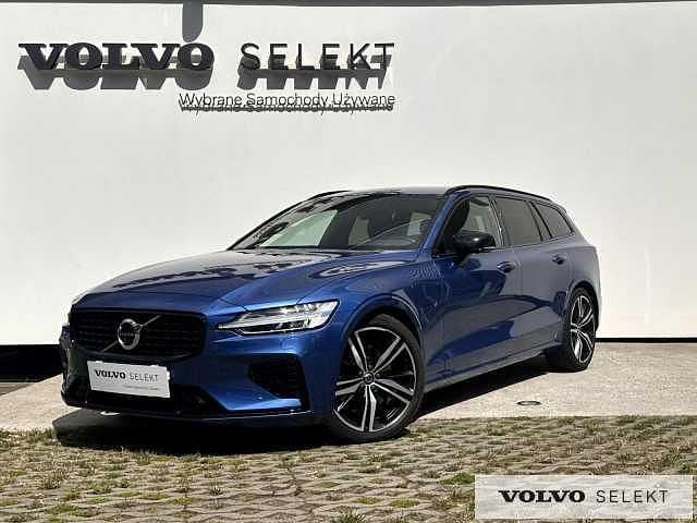 Niebieski Używany 2021 Volvo V60 Kombi | 144 900 zł (Uczciwa cena) - Obraz 1/3