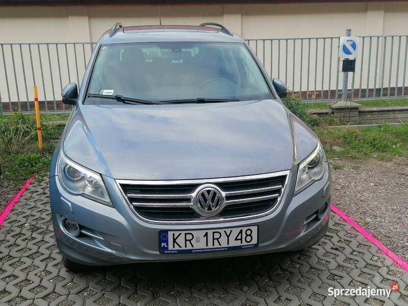 Szary Używany 2009 VW Tiguan SUV | 33 900 zł (Uczciwa cena) - Obraz 1/4