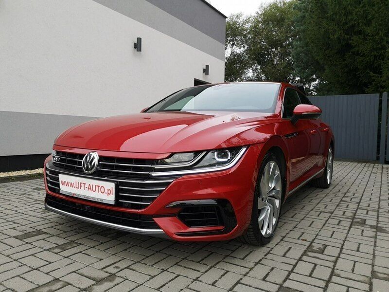 Bordowy Używany 2019 VW Arteon R-line Sedan/Limuzyna | 129 900 zł (Drogi) - Obraz 1/4