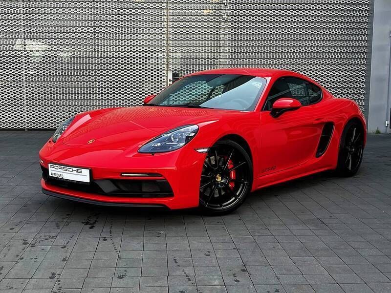 Guards red Używany 2023 Porsche 718 Cayman GTS | 489 000 zł - Obraz 1/4