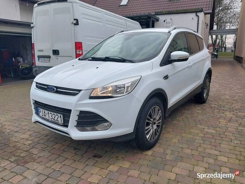 Biały Używany 2013 Ford Kuga SUV | 49 000 zł (Uczciwa cena) - Obraz 1/4