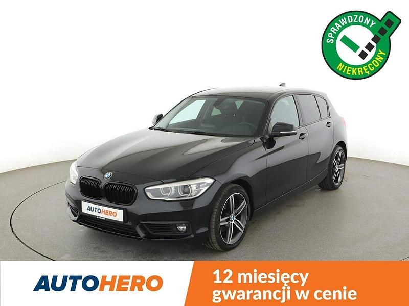 Czarny (metalik) Używany 2017 BMW 118 Hatchback | 56 000 zł (Super Cena) - Obraz 1/3