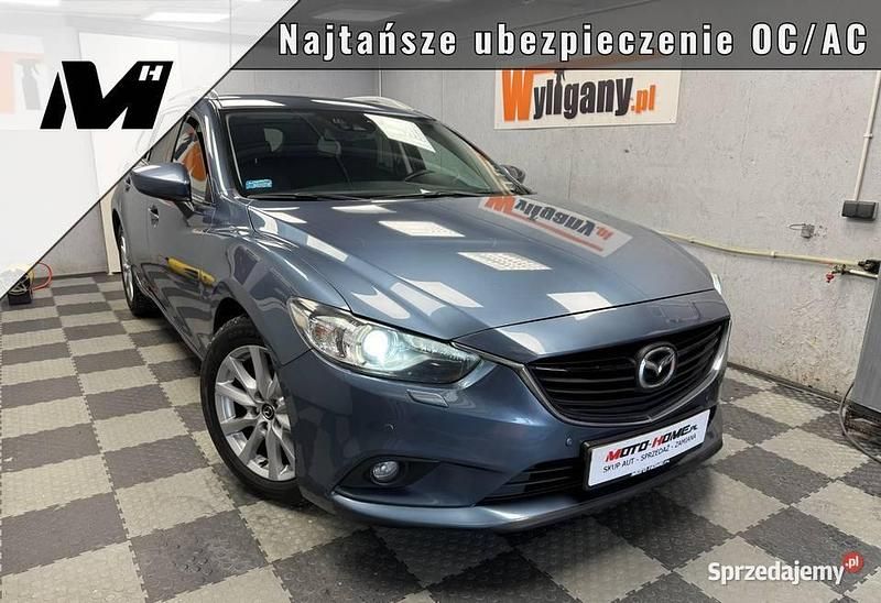 Niebieski Używany 2013 Mazda 6 Kombi | 38 499 zł (Uczciwa cena) - Obraz 1/4
