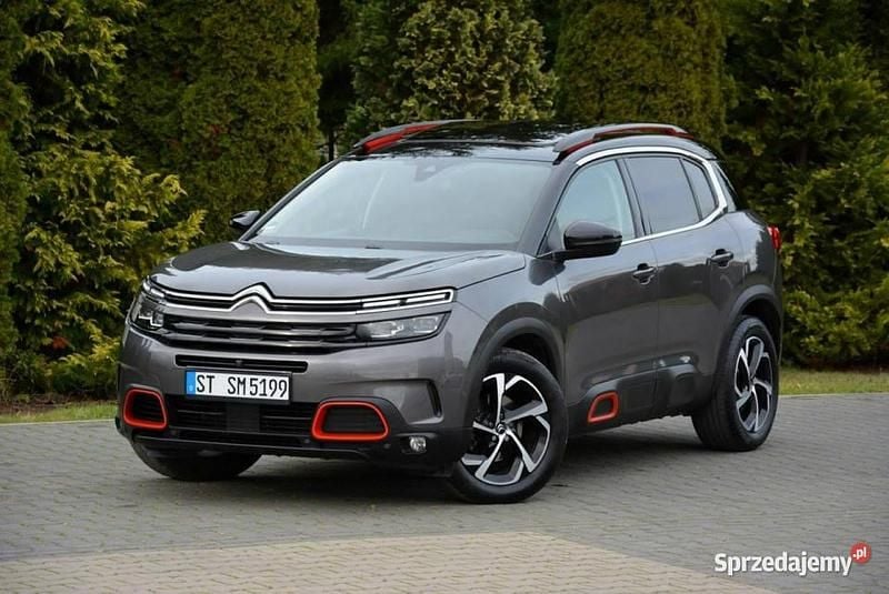 Szary Używany 2019 Citroën C5 Aircross Shine SUV | 75 900 zł (Uczciwa cena) - Obraz 1/4