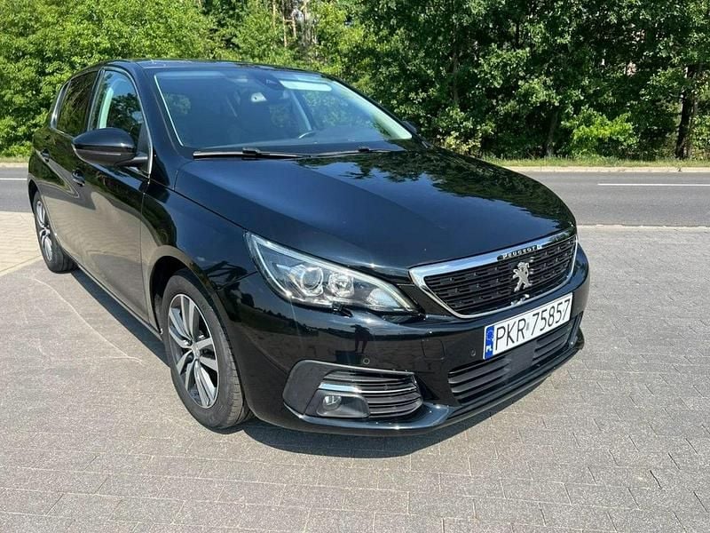Czarny (metalik) Używany 2019 Peugeot 308 Sedan/Limuzyna | 41 500 zł (Super Cena) - Obraz 1/4