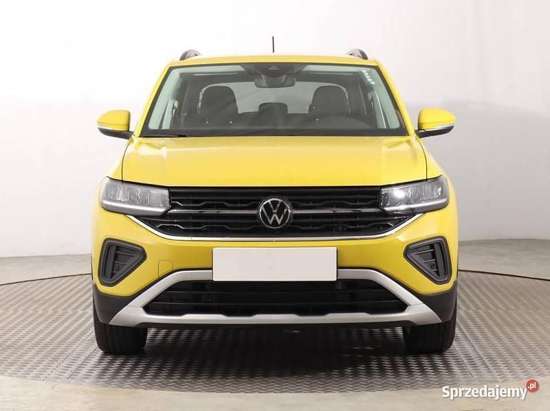 Żółty Używany 2024 VW T-Cross SUV | 95 999 zł (Uczciwa cena) - Obraz 1/4