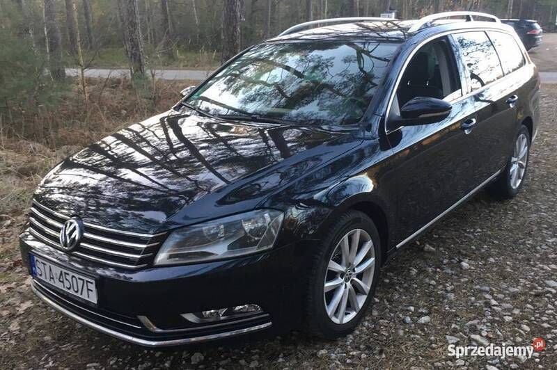 Używany VW Passat Highline 2012 Czarny Sedan/Limuzyna