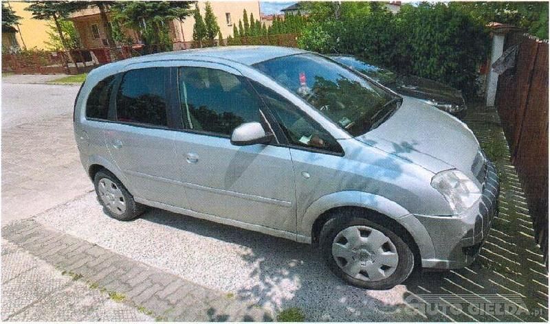 Srebrny Używany 2007 Opel Meriva Minivan | 7400 zł (Uczciwa cena) - Obraz 1/4