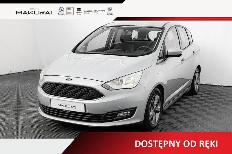 Srebrny (metalik) Używany 2017 Ford C-MAX Minivan | 29 810 zł (Super Cena) - Obraz 1/4