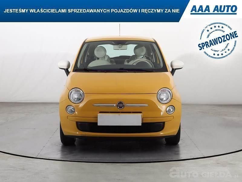 Używany Fiat 500 2012 Żółty