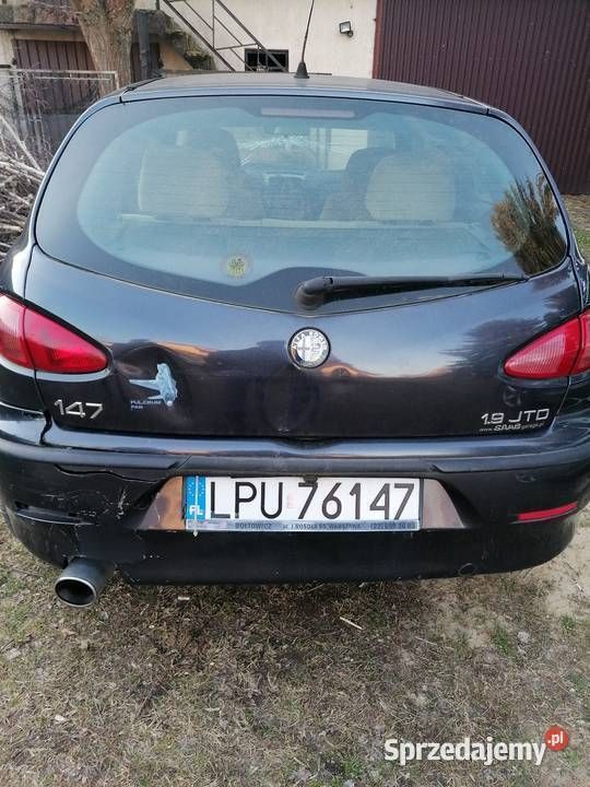 Używany 2001 Alfa Romeo 147 Hatchback | 1900 zł - Obraz 1/4