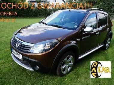 Brązowy Używany 2012 Dacia Sandero Stepway Hatchback | 18 999 zł - Obraz 1/4