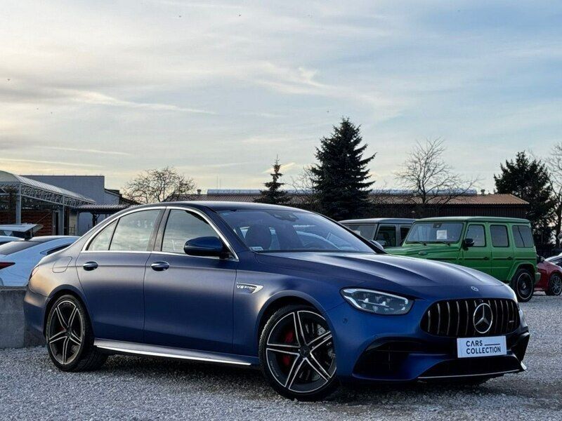 Niebieski Używany 2022 Mercedes E63 AMG AMG Sedan/Limuzyna | 524 900 zł - Obraz 1/4