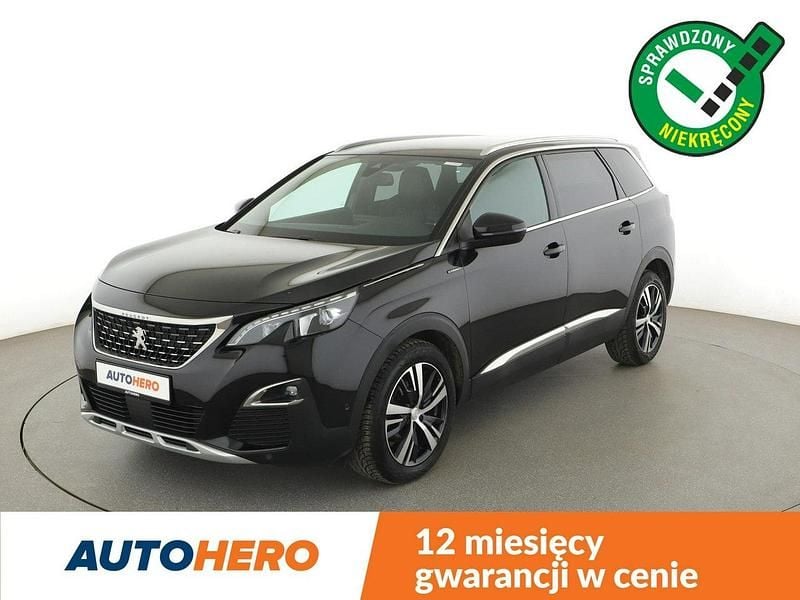 Czarny Używany 2020 Peugeot 5008 GT SUV | 76 200 zł (Uczciwa cena) - Obraz 1/3