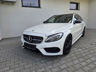 Biały Używany 2017 Mercedes C43 AMG AMG Kombi | 75 900 zł - Obraz 1/4