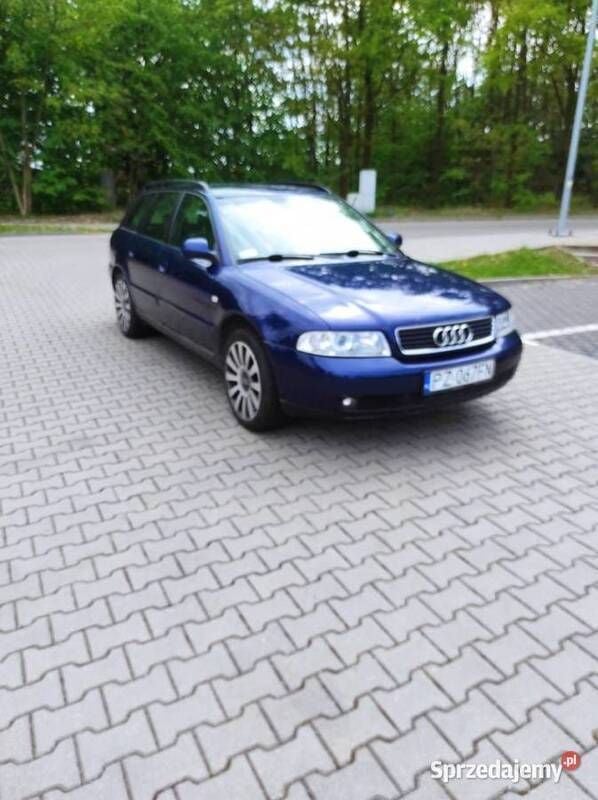 Granatowy Używany 2001 Audi A4 Sedan/Limuzyna | 5900 zł (Dobra cena) - Obraz 1/4