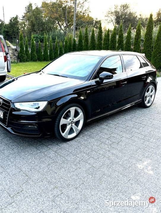 Czarny Używany 2014 Audi A3 S-Line Hatchback | 53 000 zł (Uczciwa cena) - Obraz 1/4