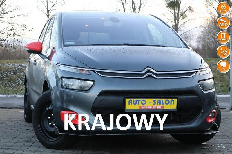 Grafitowy Używany 2014 Citroën C4 Minivan | 26 800 zł (Dobra cena) - Obraz 1/4
