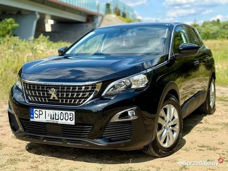 Czarny Używany 2018 Peugeot 3008 SUV | 57 999 zł (Uczciwa cena) - Obraz 1/4