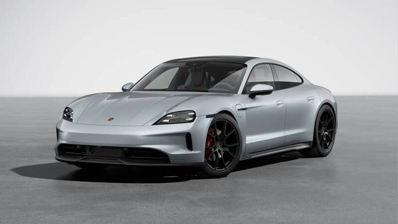 Dolomite silver metallic Nowe 2024 Porsche Taycan 4S Sedan/Limuzyna | 751 455 zł - Obraz 1/4