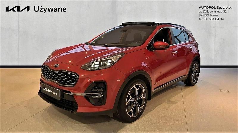 Czerwony Używany 2018 Kia Sportage GT-Line SUV | 114 900 zł - Obraz 1/1