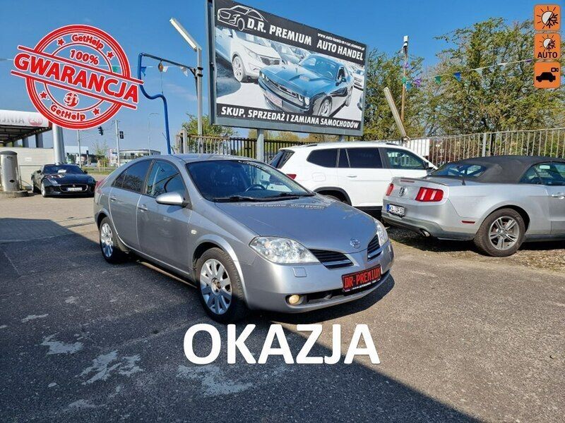 Srebrny Używany 2003 Nissan Primera Sedan/Limuzyna | 6990 zł - Obraz 1/4
