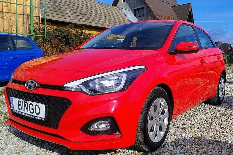 Czerwony Używany 2019 Hyundai i20 Hatchback | 35 900 zł (Dobra cena) - Obraz 1/4