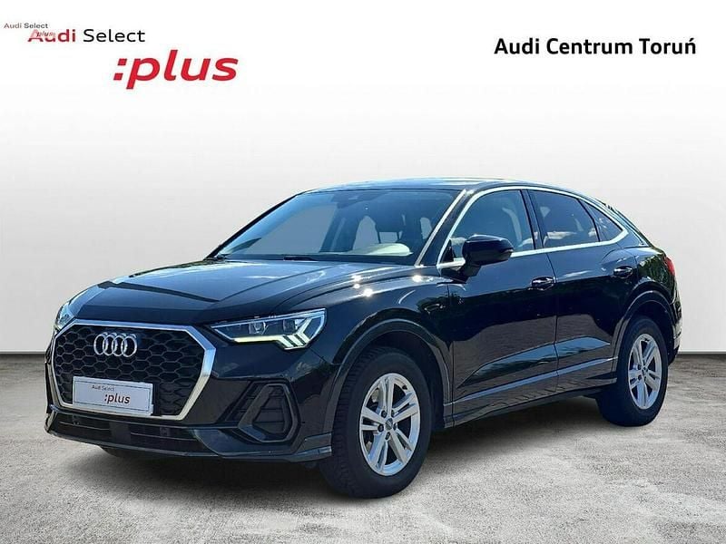 Czarny Używany 2020 Audi Q3 Sportback Ambiente SUV | 125 900 zł (Drogi) - Obraz 1/4